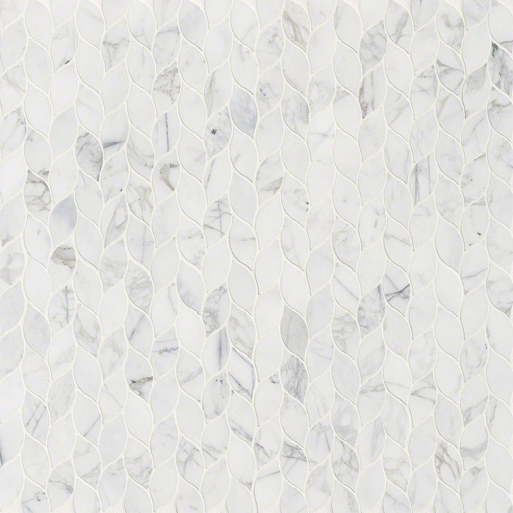Calacatta Cressa Blanco Pattern | Natural Stone Backsplash Tile