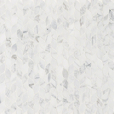 Calacatta Cressa Blanco Pattern | Natural Stone Backsplash Tile
