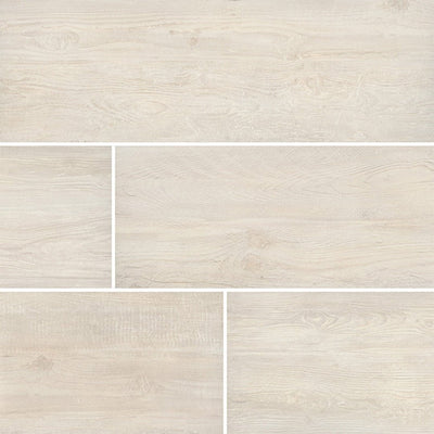 Caldera Blanca, 16" x 47" | 2CM Outdoor Porcelain Paver by MSI