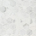 Carrara White, 2" Hexagon Mosaic - Stone Tile