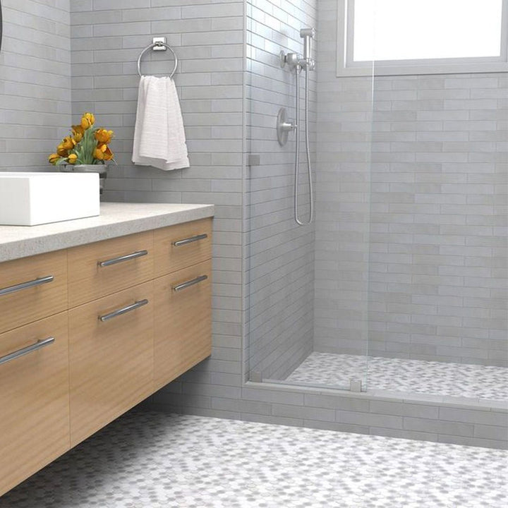 Coastal Cottage, 2" x 10" Ceramic Tile | Zellige-Look Backsplash Tile