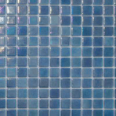 Coastline, 1" x 1" Glass Tile | Pool, Spa, and Kitchen Tile
