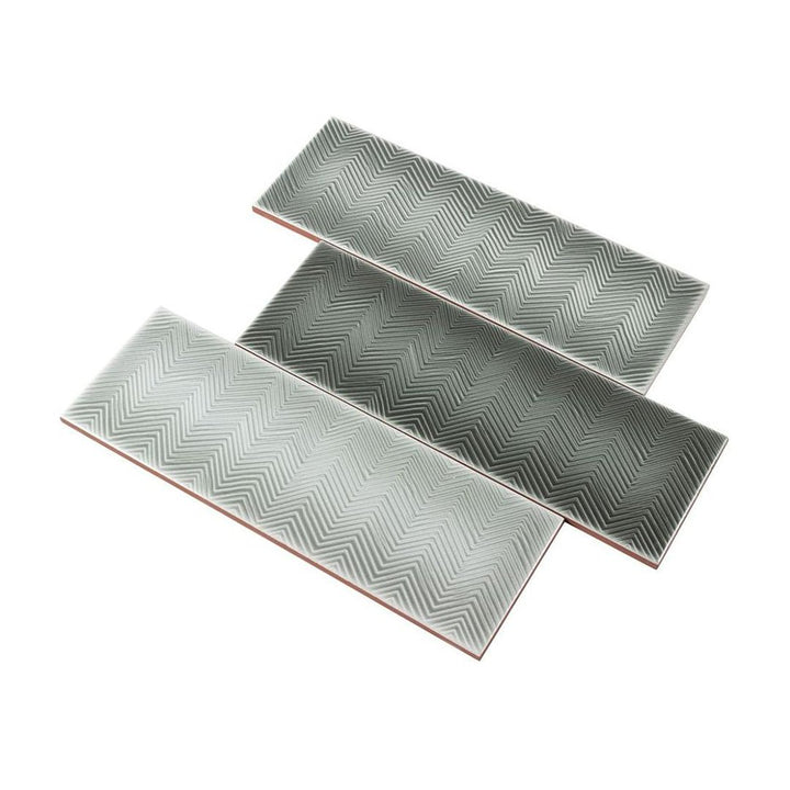 Collage Oxford Gray, 4" x 12" Ceramic Tile | Kitchen Backsplash Tile
