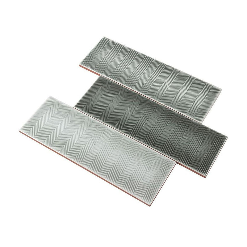 Collage Oxford Gray, 4" x 12" Ceramic Tile | Kitchen Backsplash Tile
