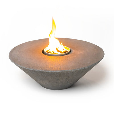 Concrete Cone Fire Feature | Outdoor Table Top Fire Pit