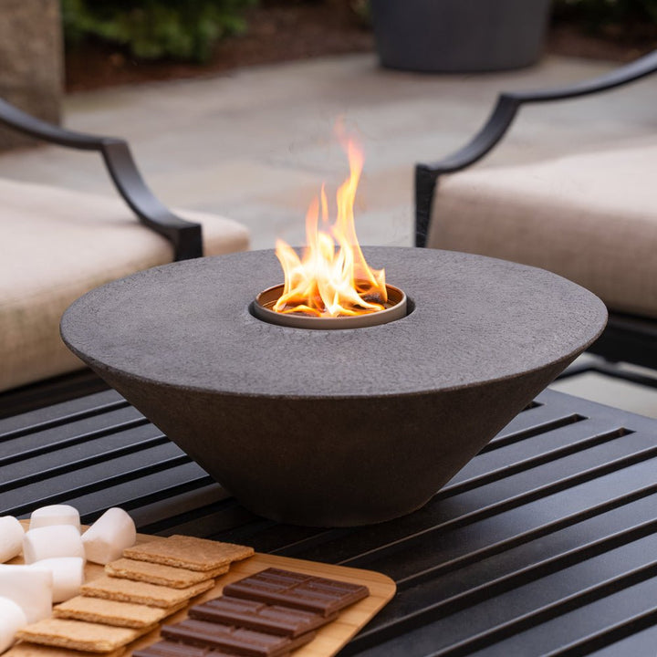 Concrete Cone Fire Feature | Outdoor Table Top Fire Pit