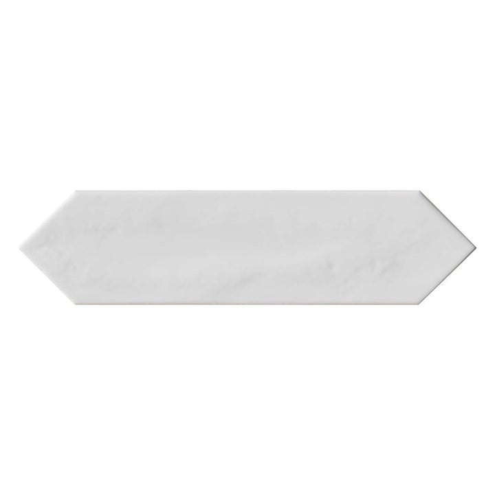 Crayons Glossy White Picket, 3" x 12" Ceramic Tile | Backsplash Tile