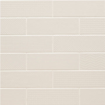 Crema Mix, 4" x 12" Ceramic Tile | Kitchen Backsplash Tile by MSI