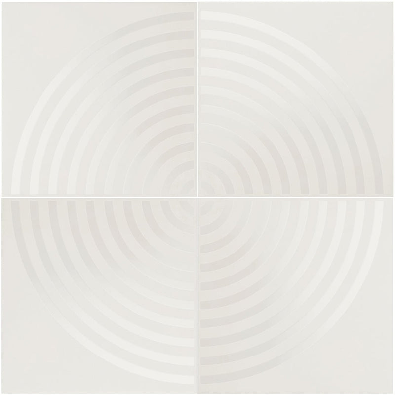 Currents Foam, 8" x 8" Porcelain Tile | Kitchen, Bath, & Pool Tile 