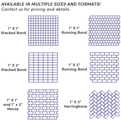 American Glass Mosaics Formats