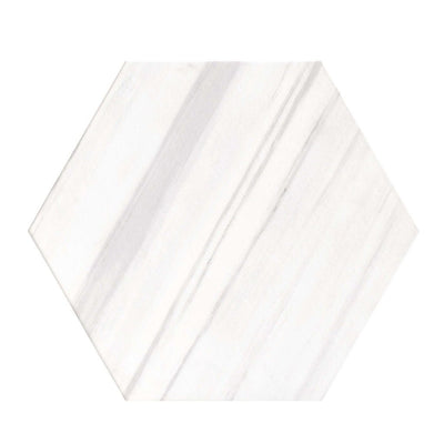 Dolomite Satin, Hexagon Porcelain Tile | Tesoro Floor & Wall Tile
