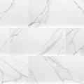 Dymo Statuary Stripe White, 12" x 24" - Ceramic Tile