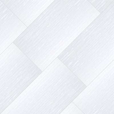 Dymo Stripe White, 12" x 24" Ceramic Tile | Kitchen Backsplash Tile