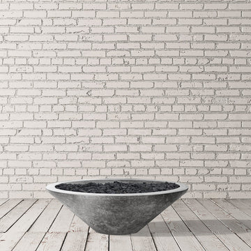 Embarcadero Pedestal Fire Bowl | Gas Fire Pit by Prism Hardscapes