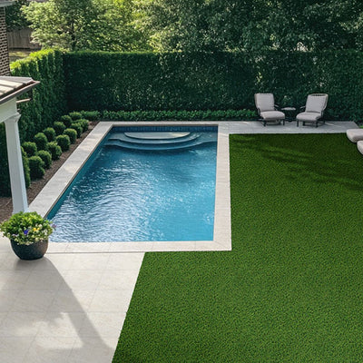 Evergrass Viridian Green Turf 133, 15 Ft Wide | Artificial Grass