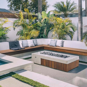 Fairmont Fire Table | Outdoor Gas Fire Pit by Prism Hardscapes