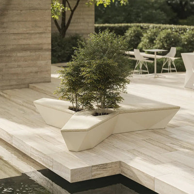 Faz Bench by Vondom | Luxury In-Pool and Patio Furniture