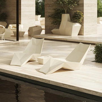 Faz Sun Bed by Vondom | Luxury In-Pool and Patio Lounger