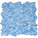 Fish Tail, Mixed Pebble - Glass Tile