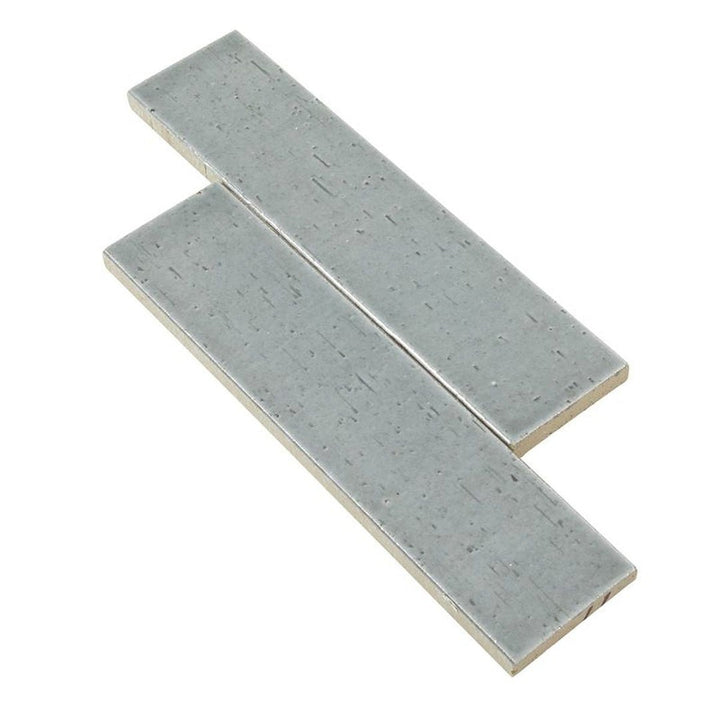 French Grey Brick, 2.5" x 9.5" Ceramic Tile | Subway Backsplash Tile