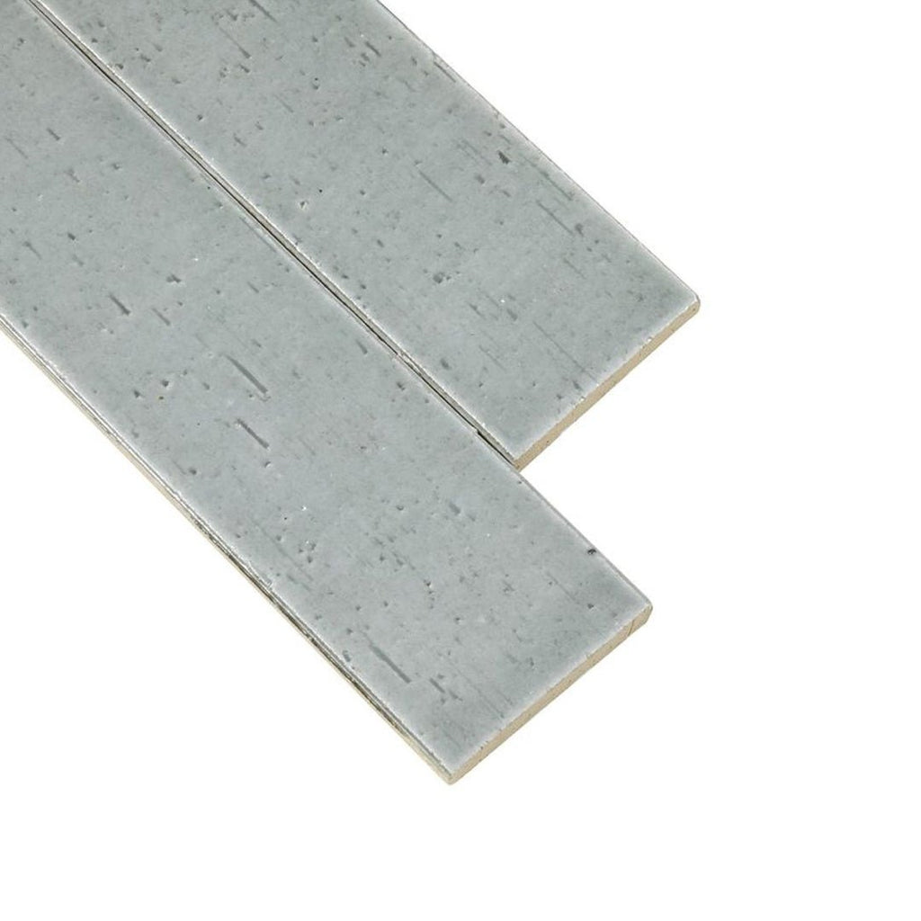 French Grey Brick, 2.5" x 9.5" Ceramic Tile | Subway Backsplash Tile