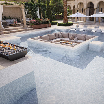 Ghiaccio, 3/4" 3/4" Glass Tile | Mosaic Tile by Bisazza