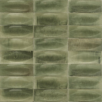 Giada Glossy, 3" x 8" Eye Deco | EMCGLEEGIADEYE | Porcelain Pool Tile