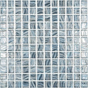 Glitter Blue, 1" x 1" - Glass Tile
