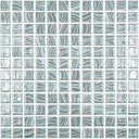 Glitter Grey, 1" x 1" - Glass Tile