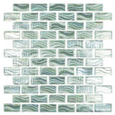 Glitter Jade, 1" x 2" - Glass Tile