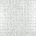 Glitter White, 1" x 1" - Glass Tile