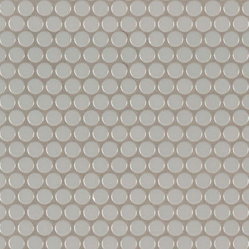 Gray, Penny Round Mosaic | Porcelain Tile by MSI | SMOT-PT-PENRD-GRAY