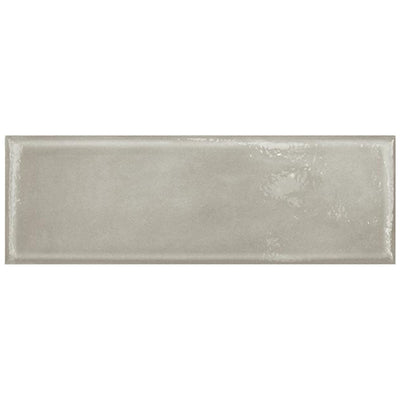 Grigio Block Glossy, 4" x 12" Porcelain Tile | Floor & Wall Tile