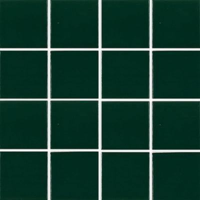 Hunter Green, 3" x 3" | VIP-711 | Fujiwa Porcelain Pool Tile