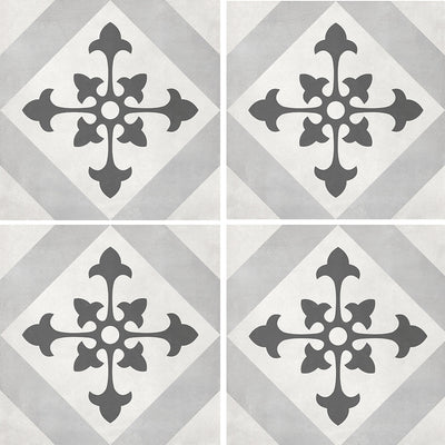Ice North Star, 8" x 8" Porcelain Tile | ANAFORMICENOST8 | IWT