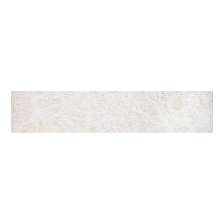 Ice White Glossy, 6" x 24" Porcelain Tile | Pool Waterline Tile