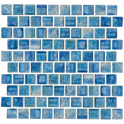Icy Blue, 1-1/8" x 1-1/8" | TOKYO-101 | Porcelain Pool Tile