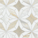 Athena Gold Estrella Polished Mosaic - Stone Tile