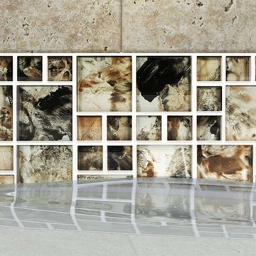 Island Dunes, Mixed | ANTHSPID | Mosaic Glass Tile by Anthology
