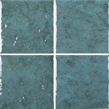 Jade, 6" x 6" Porcelain Pool Tile | CRBREEFJADE6 | Pool Waterline Tile