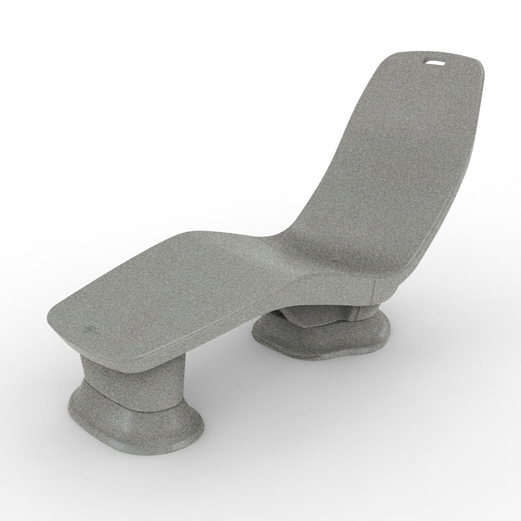 Laylo In-Pool and Patio Lounger by Tenjam - Granite Gray