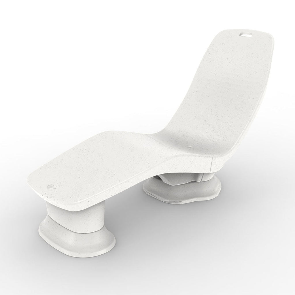 Laylo In-Pool and Patio Lounger by Tenjam - White
