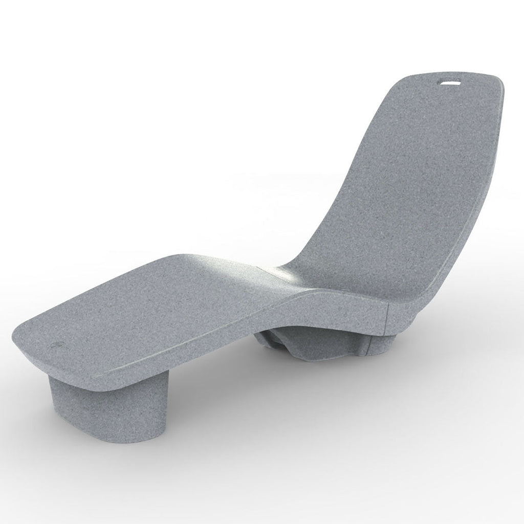 Laylo In-Pool and Patio Lounger by Tenjam - Gray Granite