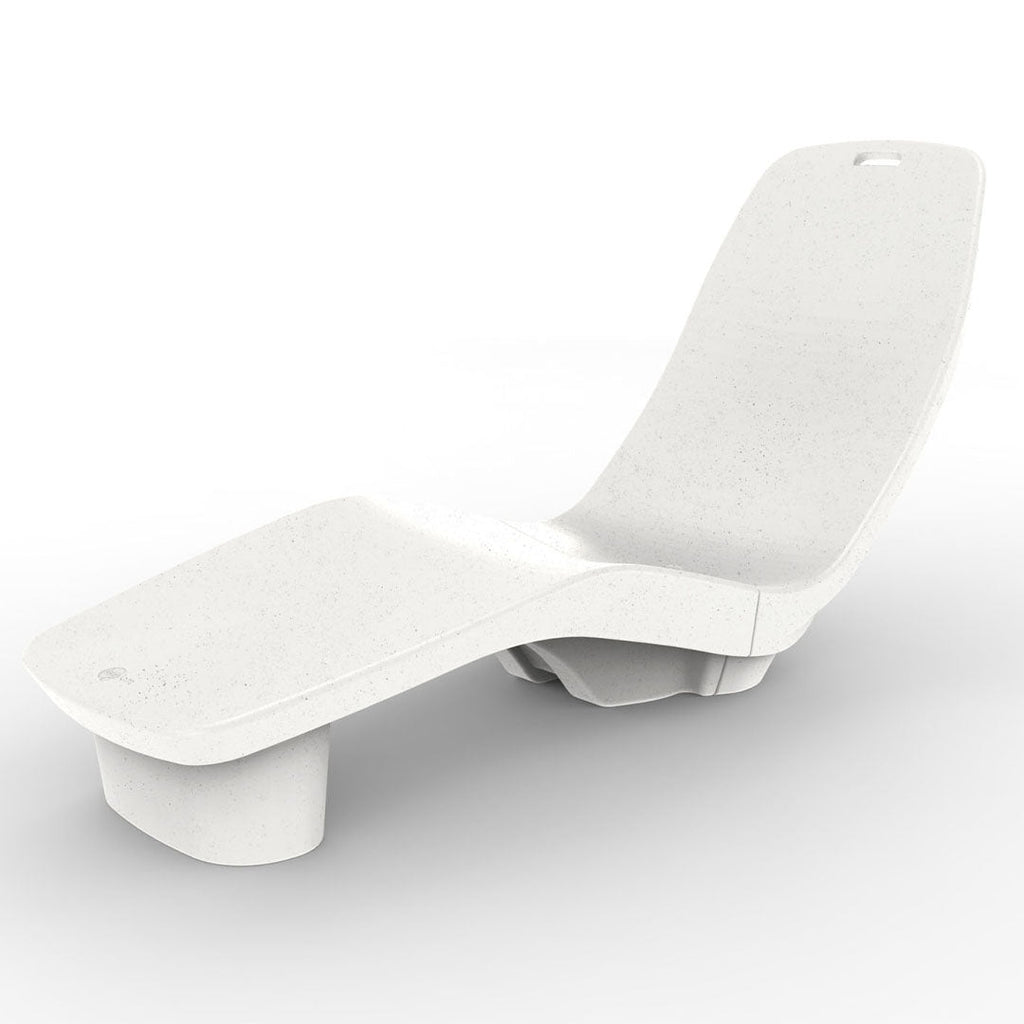 Laylo In-Pool and Patio Lounger by Tenjam - Granite White