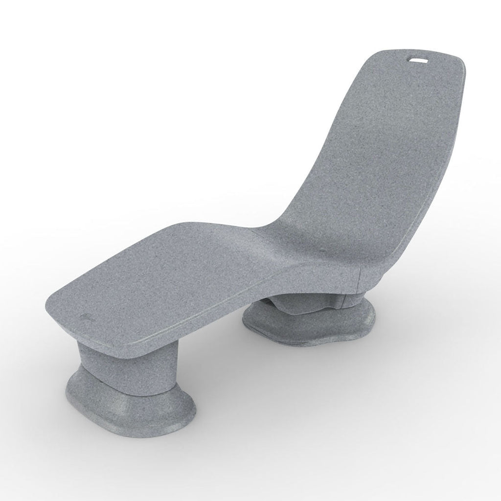 Laylo In-Pool and Patio Lounger by Tenjam - Granite Gray