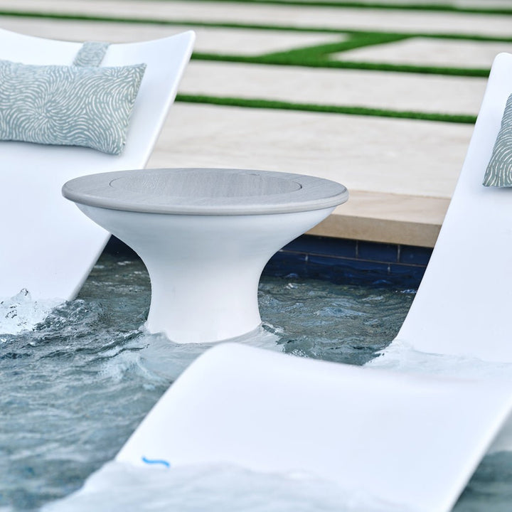 Ledge Lounger Autograph Tall Side Table Ice Bin | Pool Accessory