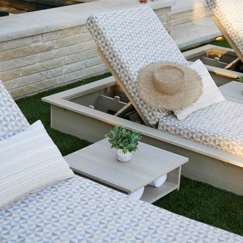 Echo Side Table by Ledge Lounger | Outdoor Patio Table