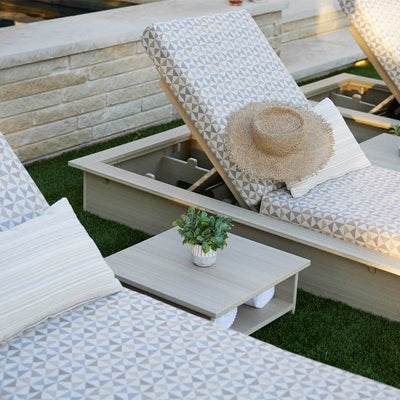 Echo Side Table by Ledge Lounger | Outdoor Patio Table