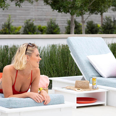 Echo Side Table by Ledge Lounger | Outdoor Patio Table