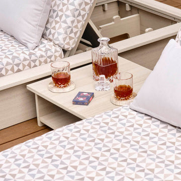 Echo Side Table by Ledge Lounger | Outdoor Patio Table